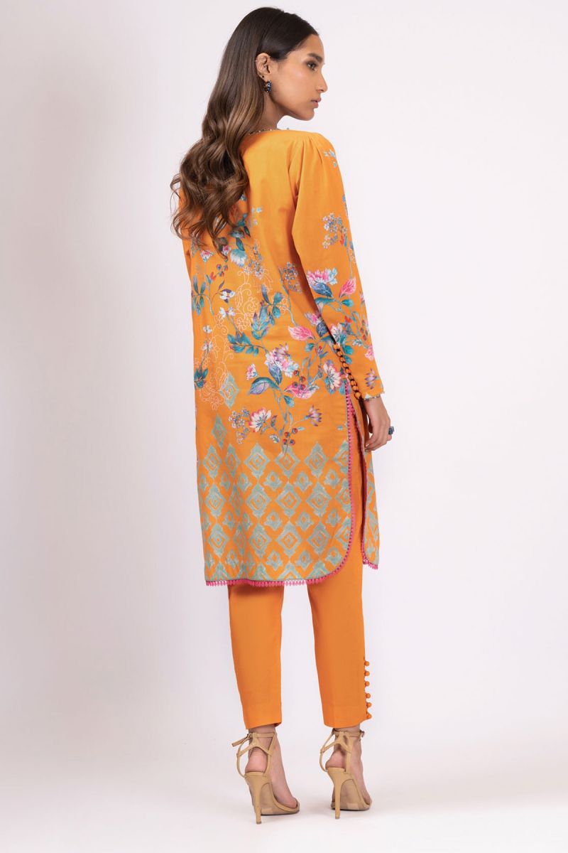 Al Karam Spring Summer`22 SS#41.1 Orange