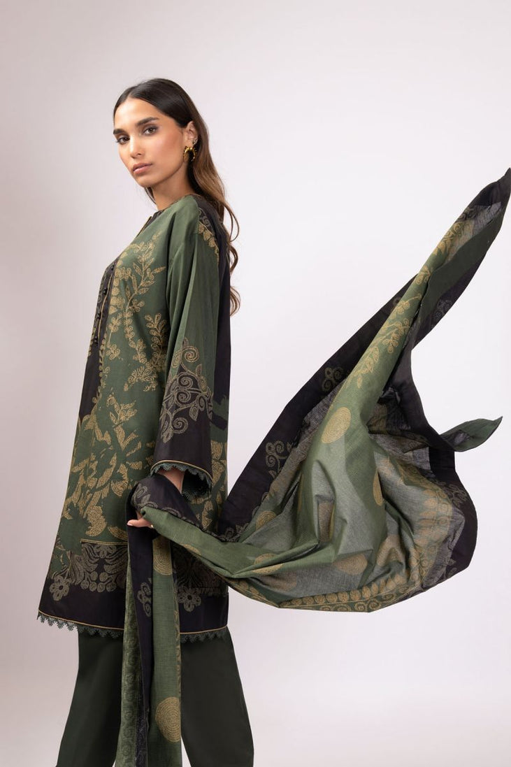 Al Karam Spring Summer`22 SS#42 D Green