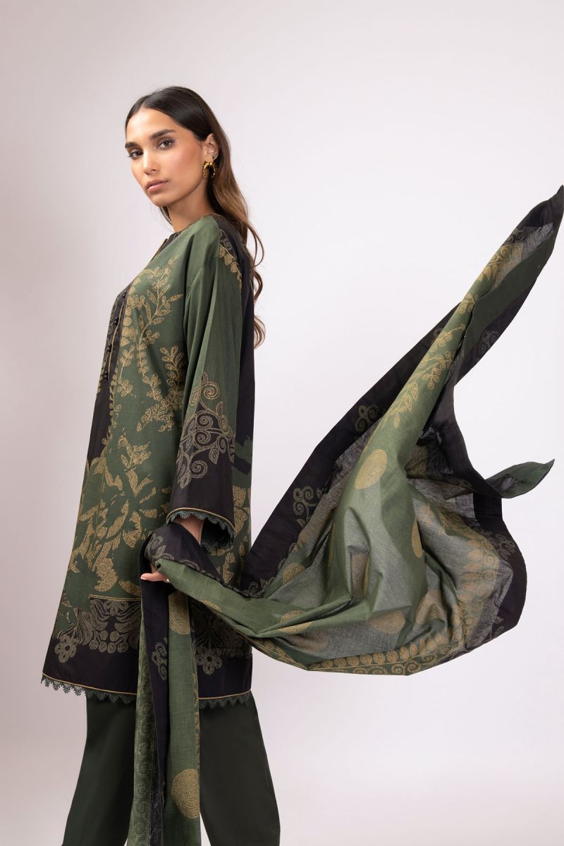 Al Karam Spring Summer`22 SS#42 D Green