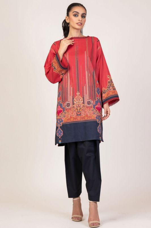 Al Karam Spring Summer`22 SS#43.1 Red