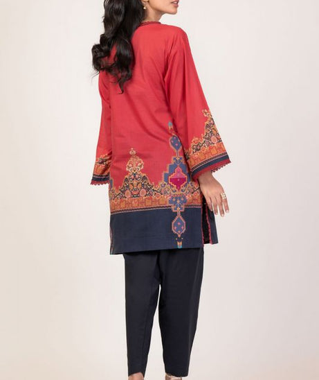 Al Karam Spring Summer`22 SS#43.1 Red