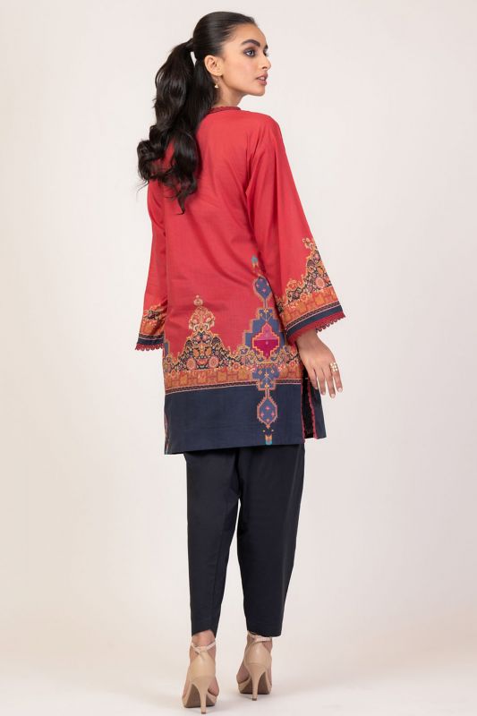 Al Karam Spring Summer`22 SS#43.1 Red