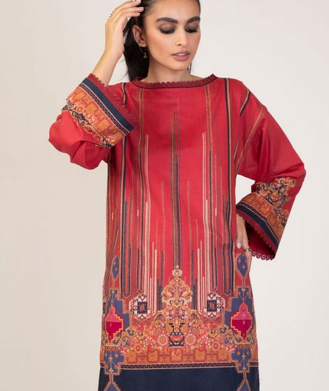 Al Karam Spring Summer`22 SS#43.1 Red
