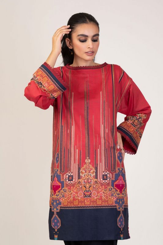 Al Karam Spring Summer`22 SS#43.1 Red