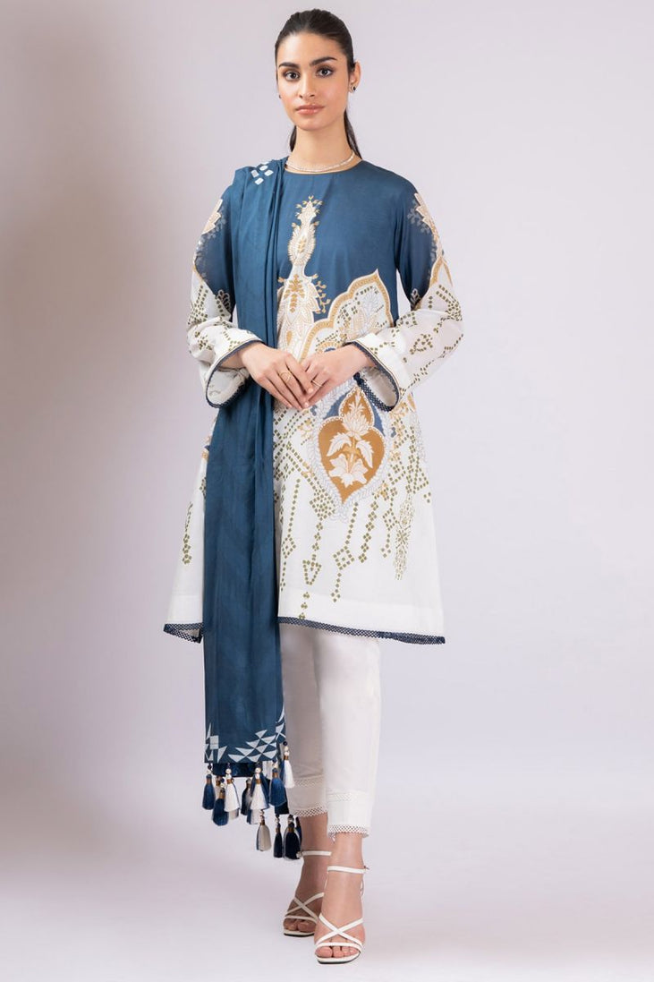 Al Karam Spring Summer`22 SS#44 Blue
