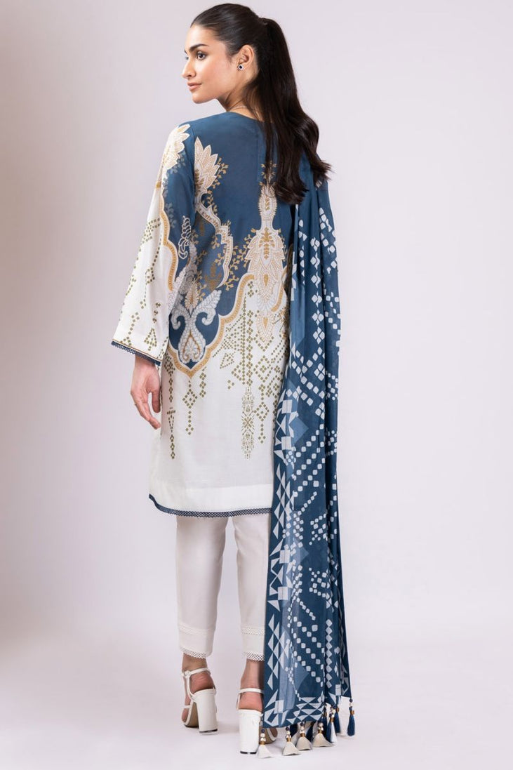 Al Karam Spring Summer`22 SS#44 Blue