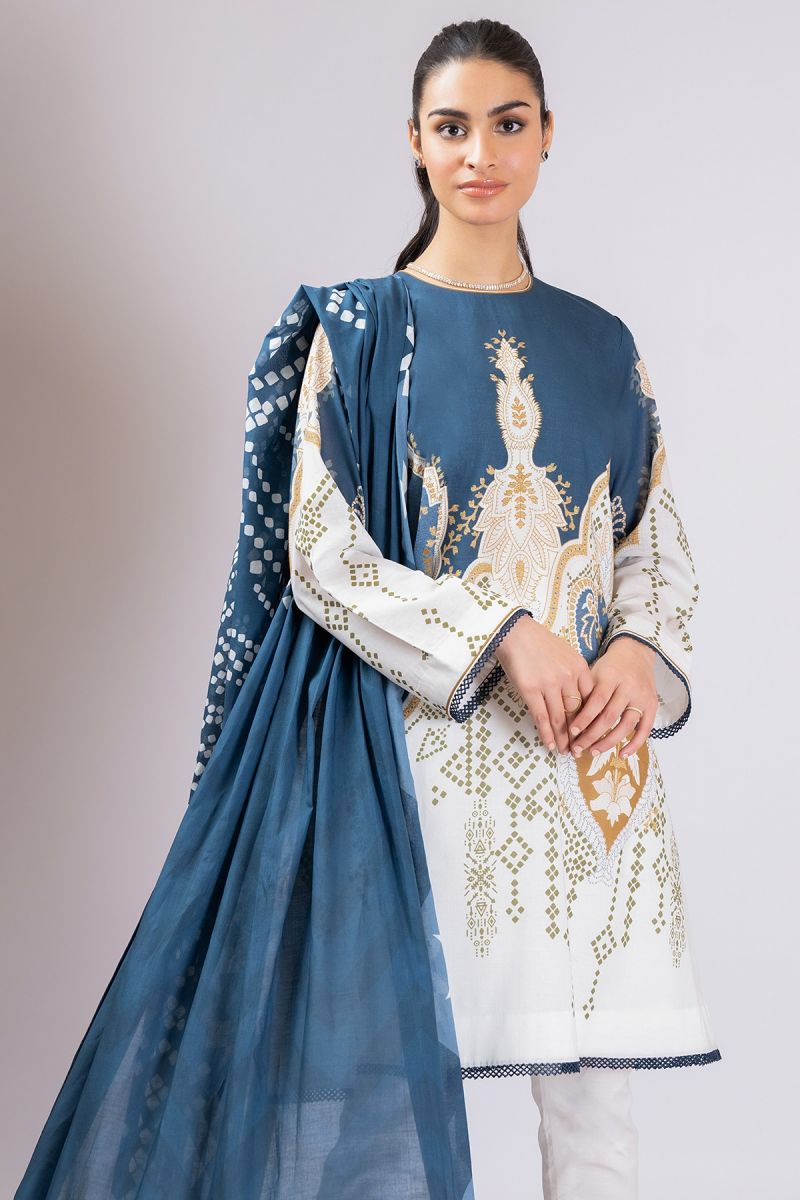 Al Karam Spring Summer`22 SS#44 Blue
