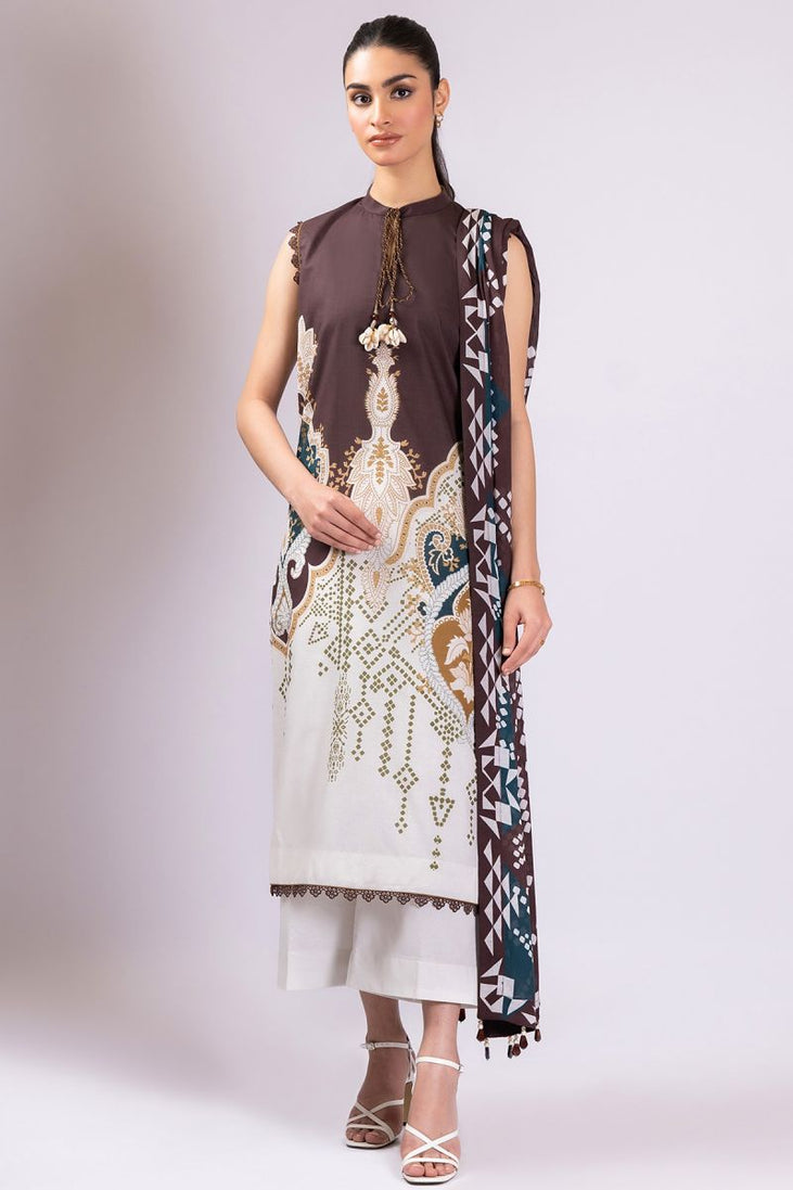 Al Karam Spring Summer`22 SS#44 Maroon