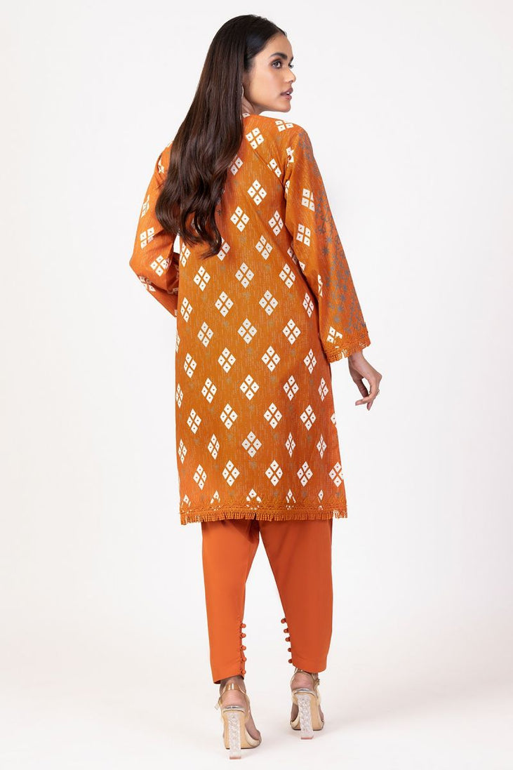 Al Karam Spring Summer`22 SS#45.1 Rust
