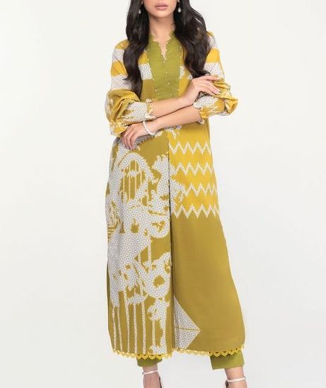 Al-Karam S/S Lawn`22 SS#46 Lime Green