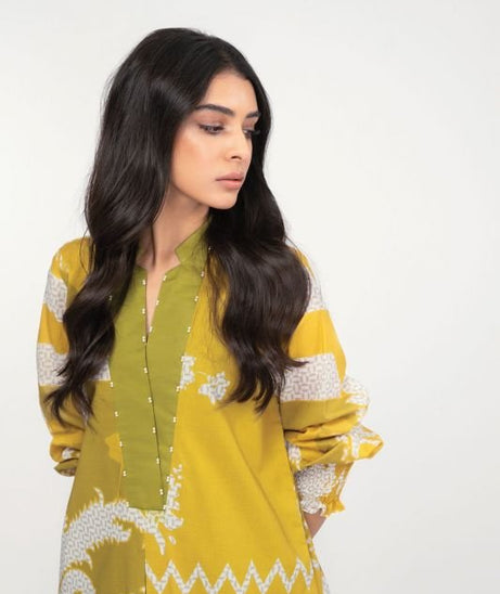 Al-Karam S/S Lawn`22 SS#46 Lime Green