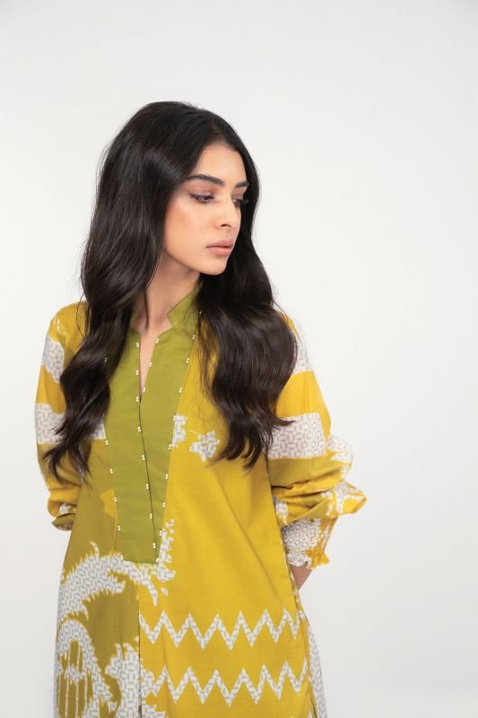 Al-Karam S/S Lawn`22 SS#46 Lime Green