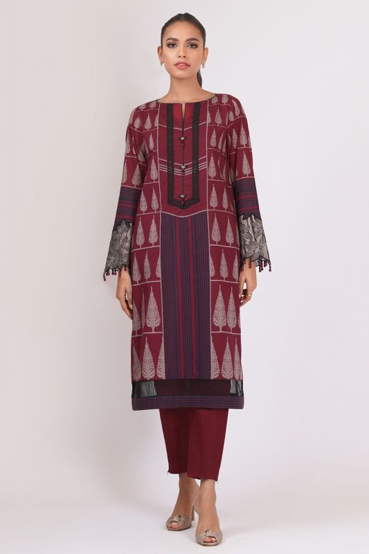 Al Karam Spring Summer`22 SS#47 Red