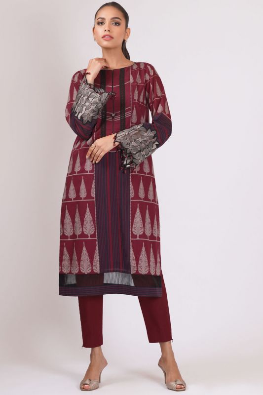 Al Karam Spring Summer`22 SS#47 Red
