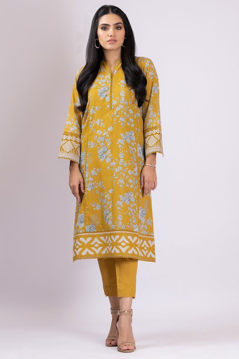 Al Karam Spring Summer`22 SS#48.1 Yellow
