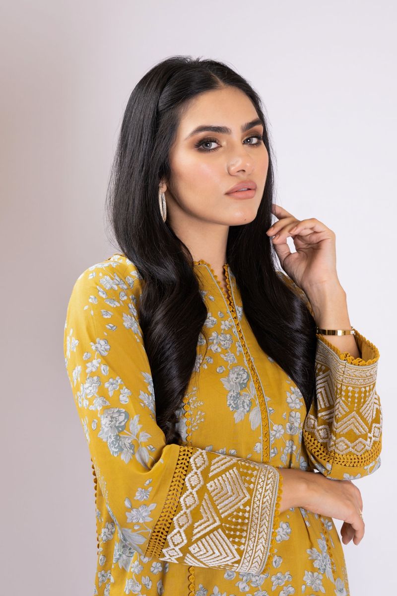 Al Karam Spring Summer`22 SS#48.1 Yellow