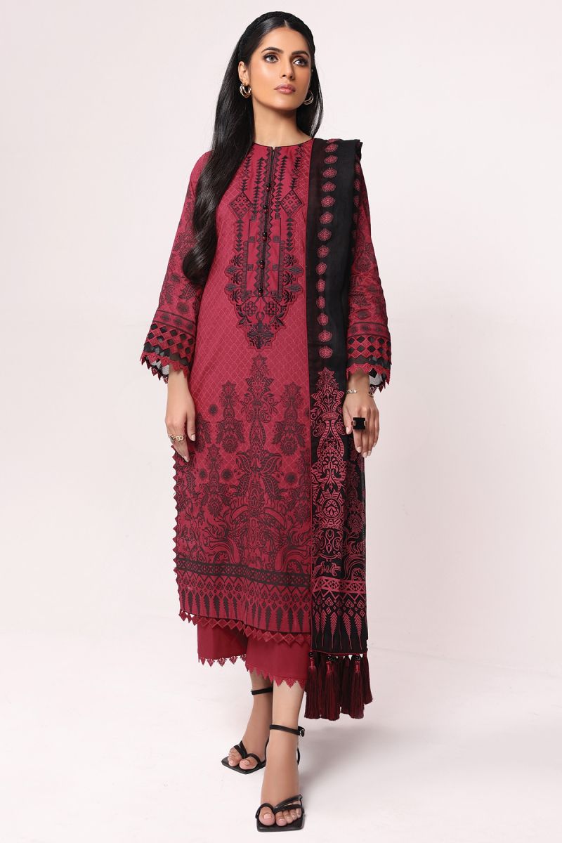 Al Karam Spring Summer`22 SS#49.1 Maroon