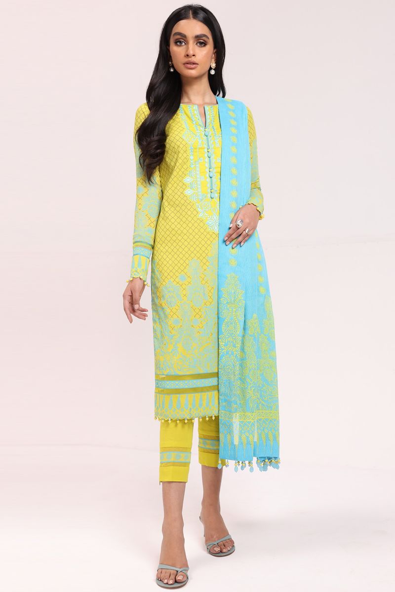 Al Karam Spring Summer`22 SS#49.1 Yellow