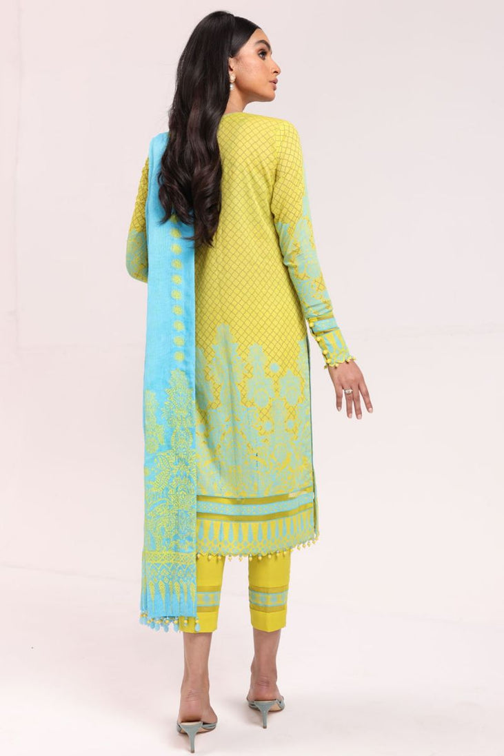 Al Karam Spring Summer`22 SS#49.1 Yellow