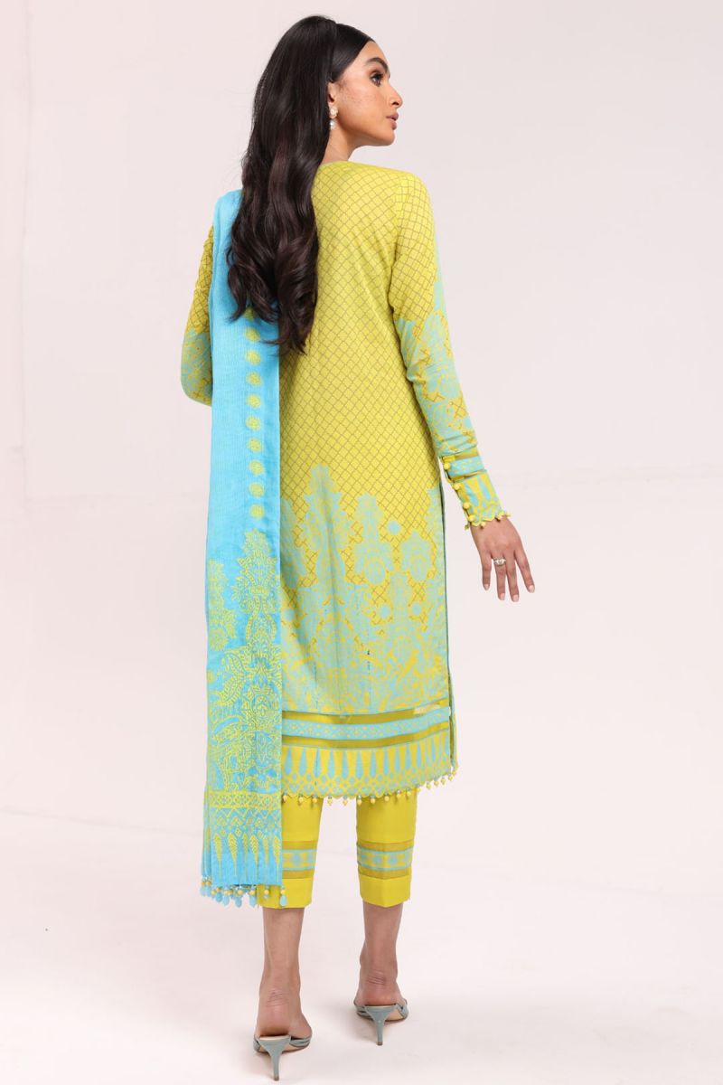 Al Karam Spring Summer`22 SS#49.1 Yellow