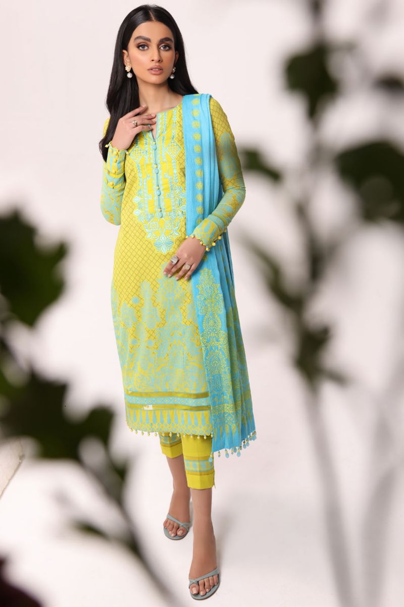 Al Karam Spring Summer`22 SS#49.1 Yellow