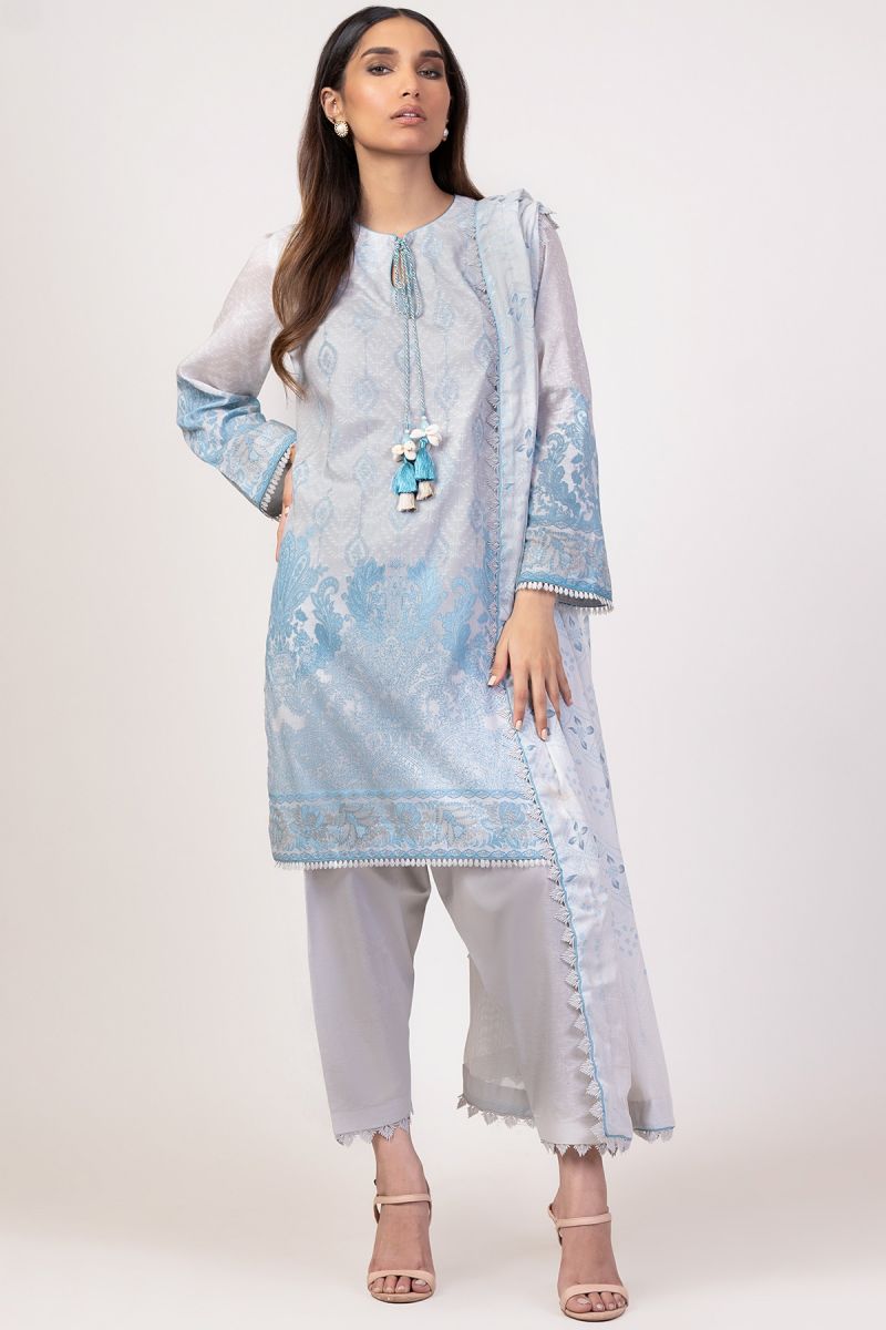 Al Karam Spring Summer`22 SS#5.1 Grey