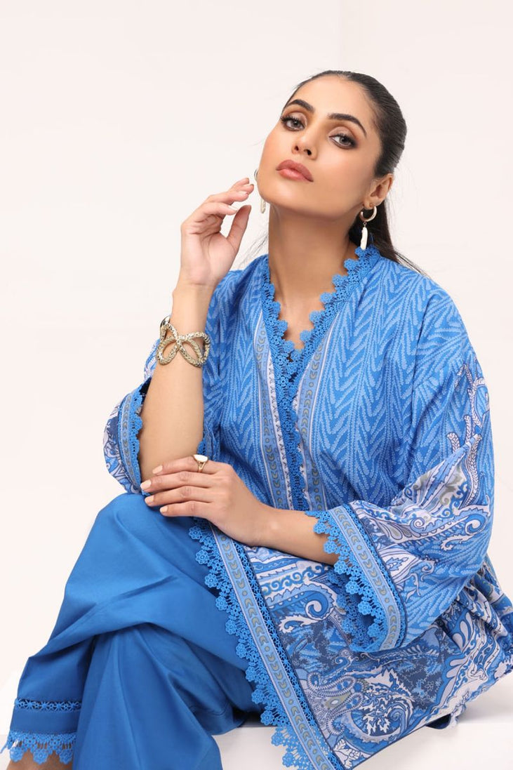Al Karam Spring Summer`22 SS#53 Blue