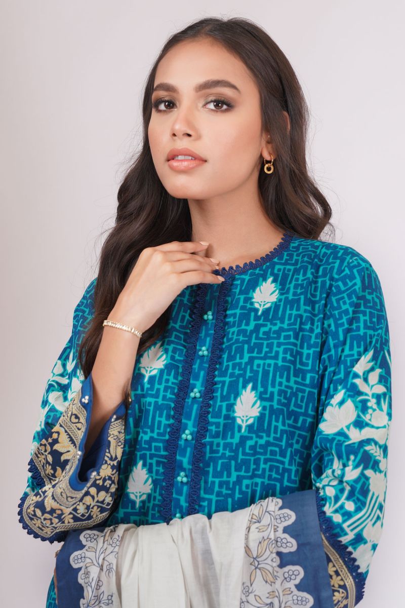 Al Karam Spring Summer`22 SS#56.1 Blue