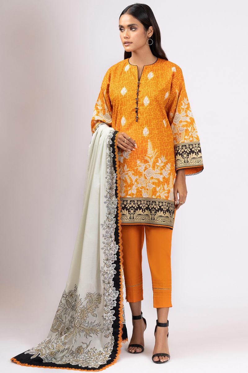 Al Karam Spring Summer`22 SS#56.1 Orange
