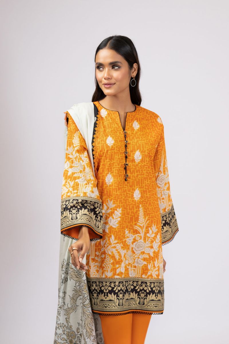 Al Karam Spring Summer`22 SS#56.1 Orange