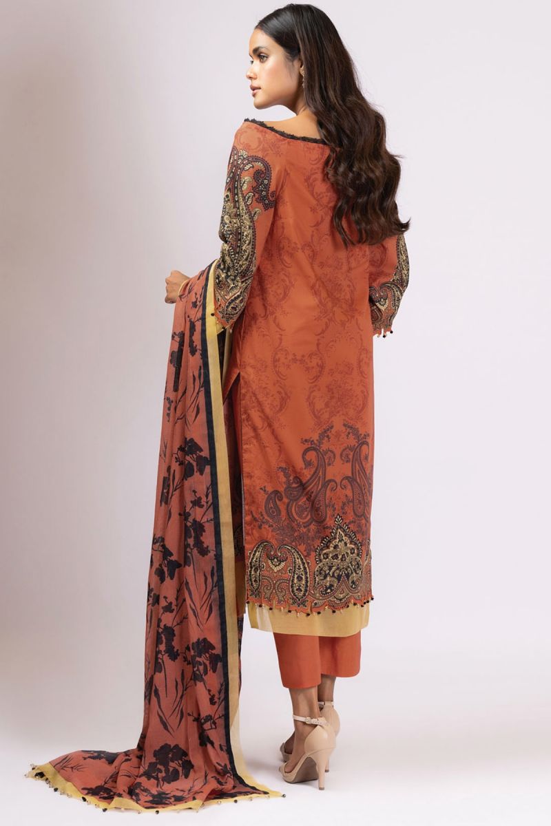 Al Karam Spring Summer`22 SS#6.1 Orange