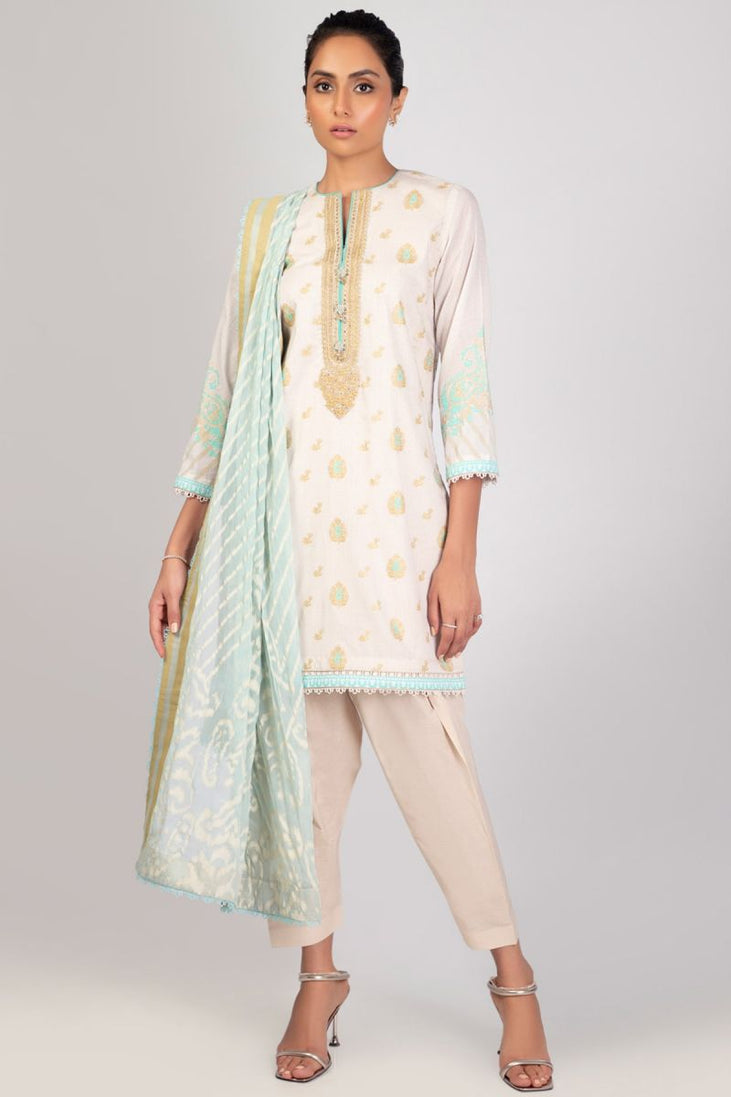 Al Karam Spring Summer`22 SS#8.1 White