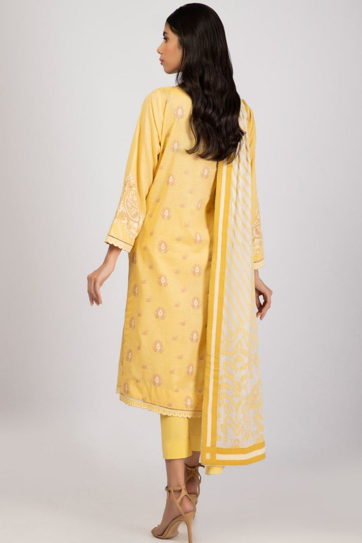 Al Karam Spring Summer`22 SS#8.1 Yellow