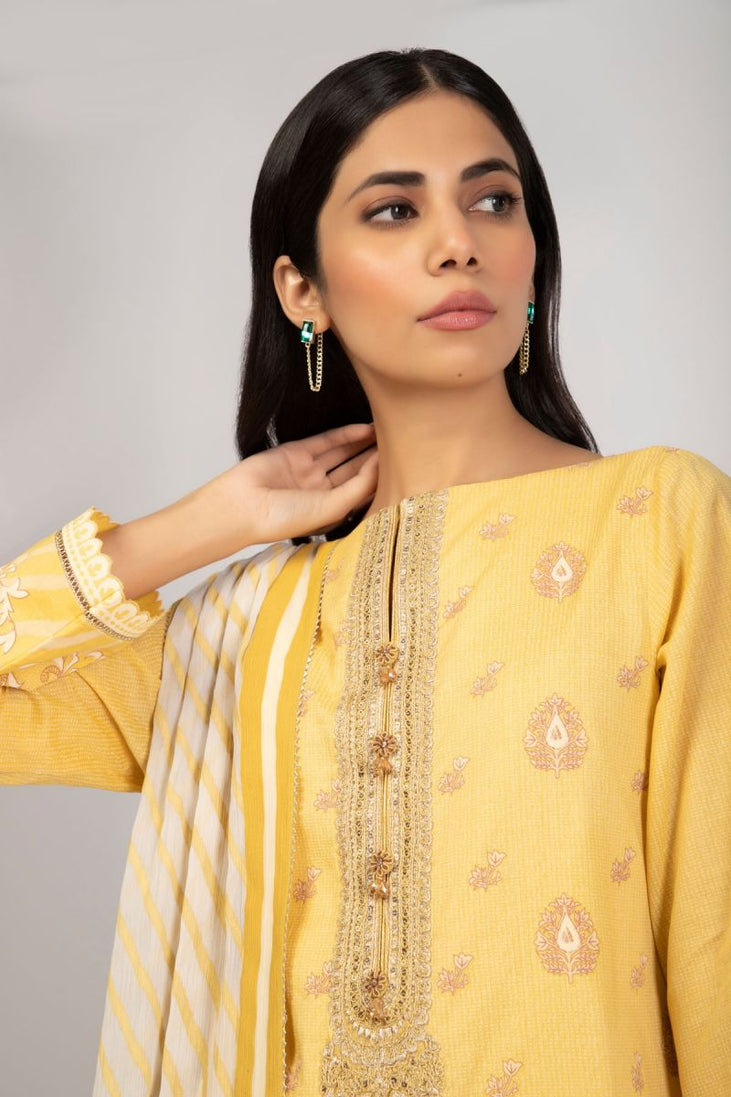 Al Karam Spring Summer`22 SS#8.1 Yellow