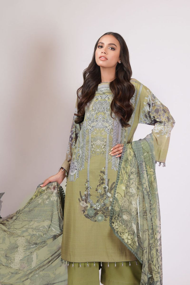 Al Karam Spring Summer`22 SS#9.1 Olive