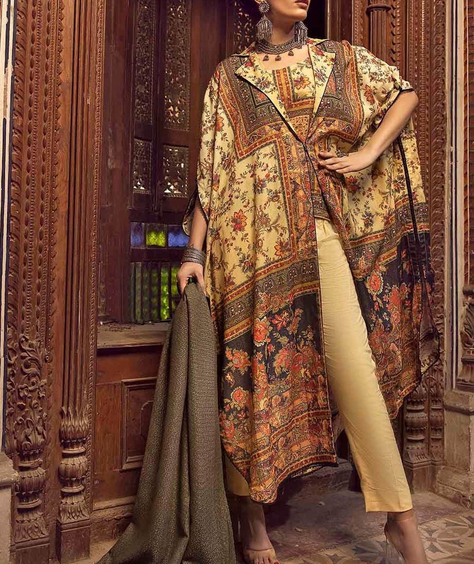 Gul Ahmed Winter Collection`22 AP#22013-A