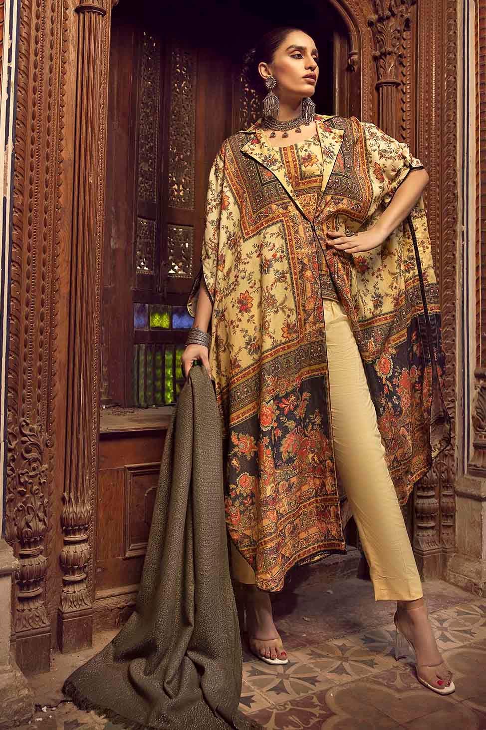 Gul Ahmed Winter Collection`22 AP#22013-A