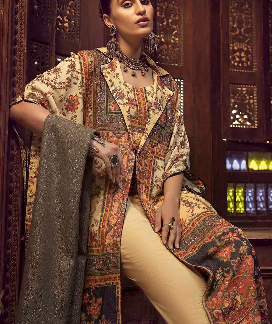 Gul Ahmed Winter Collection`22 AP#22013-A