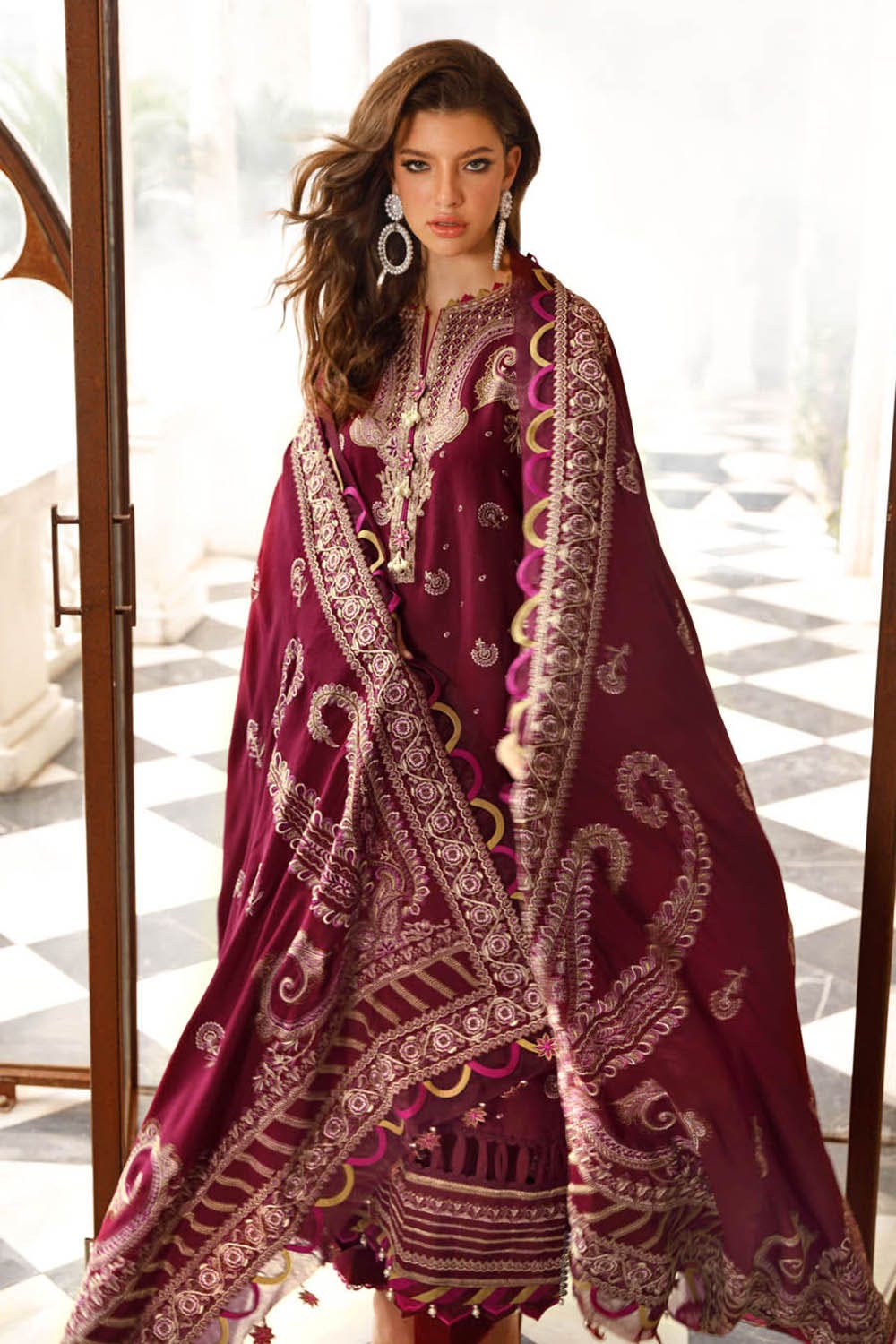 Gul Ahmed Winter Collection`22 RW#22003