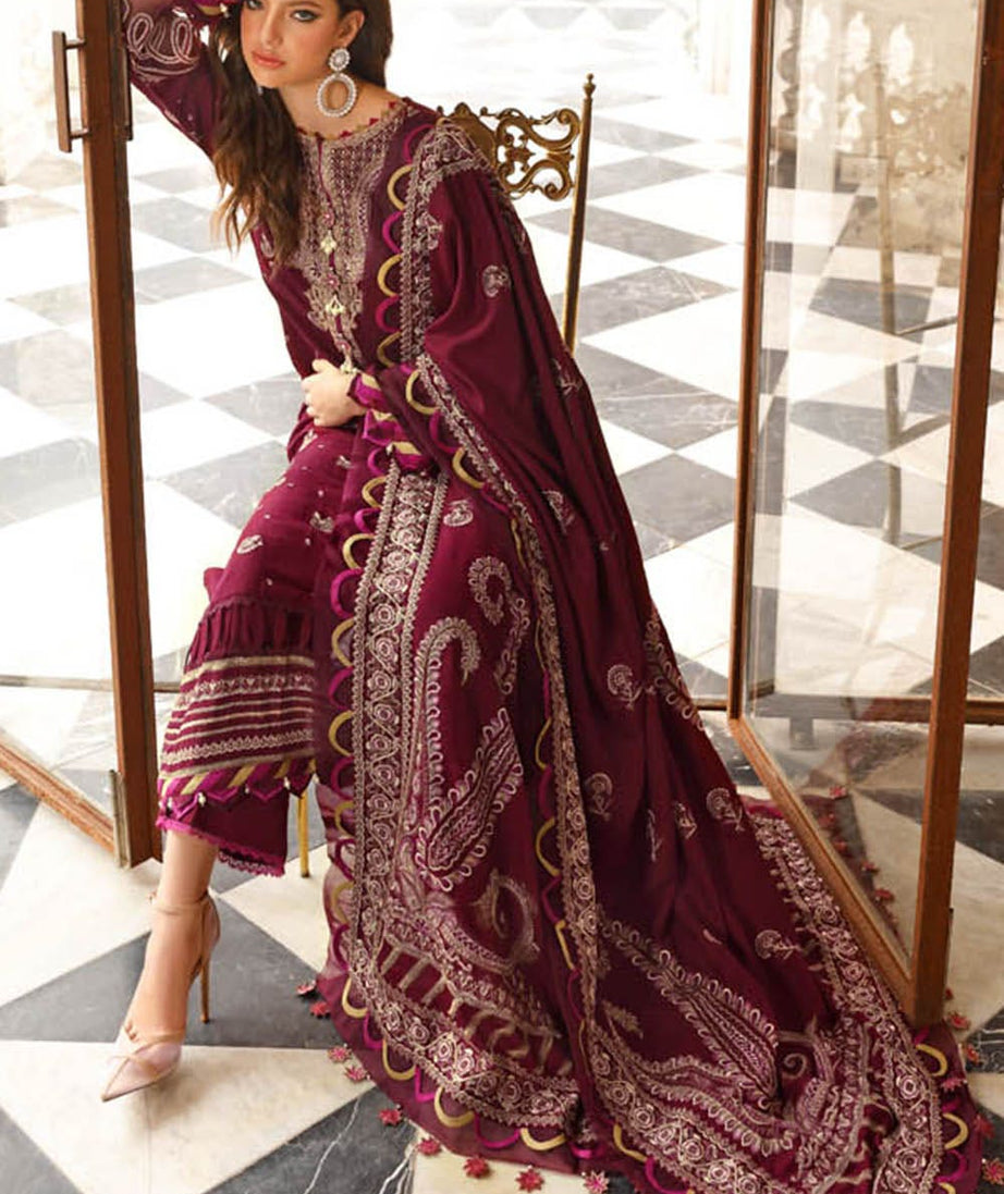 Gul Ahmed Winter Collection`22 RW#22003