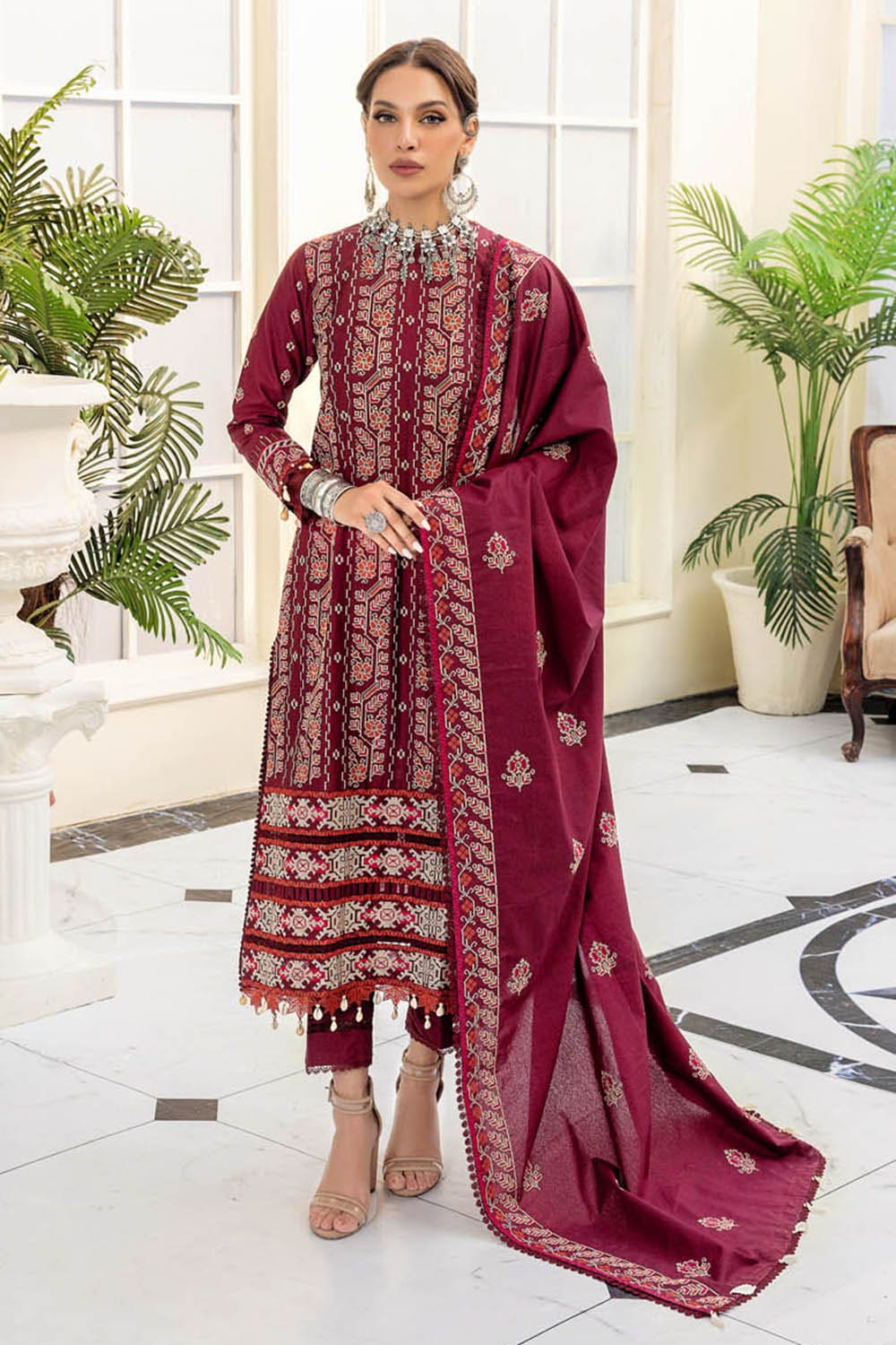 Gul Ahmed Winter Collection`22 AY#22014-A