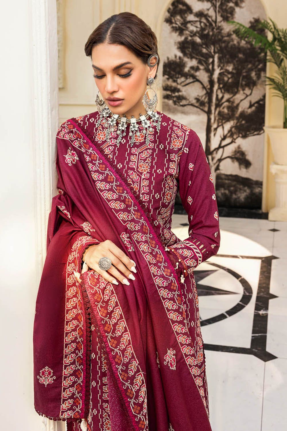 Gul Ahmed Winter Collection`22 AY#22014-A
