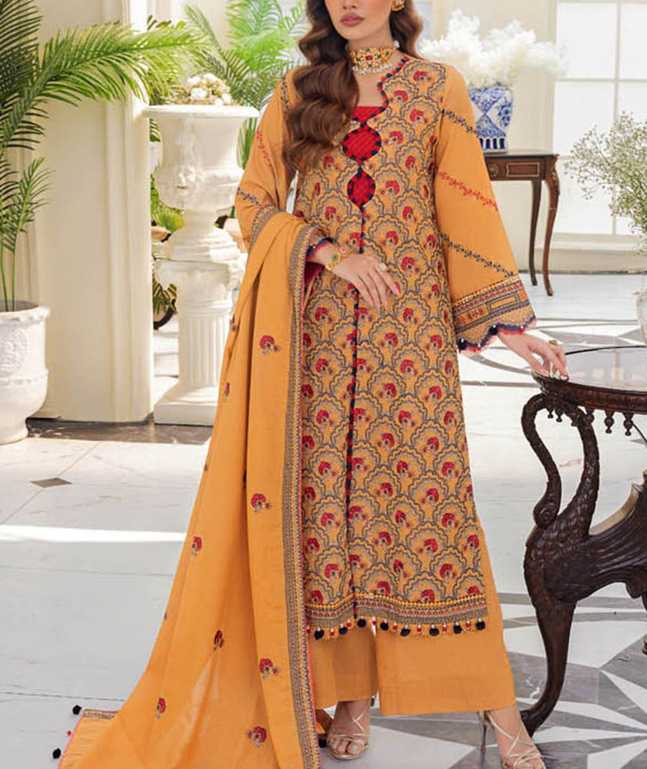 Gul Ahmed Winter Collection`22 AY#22011
