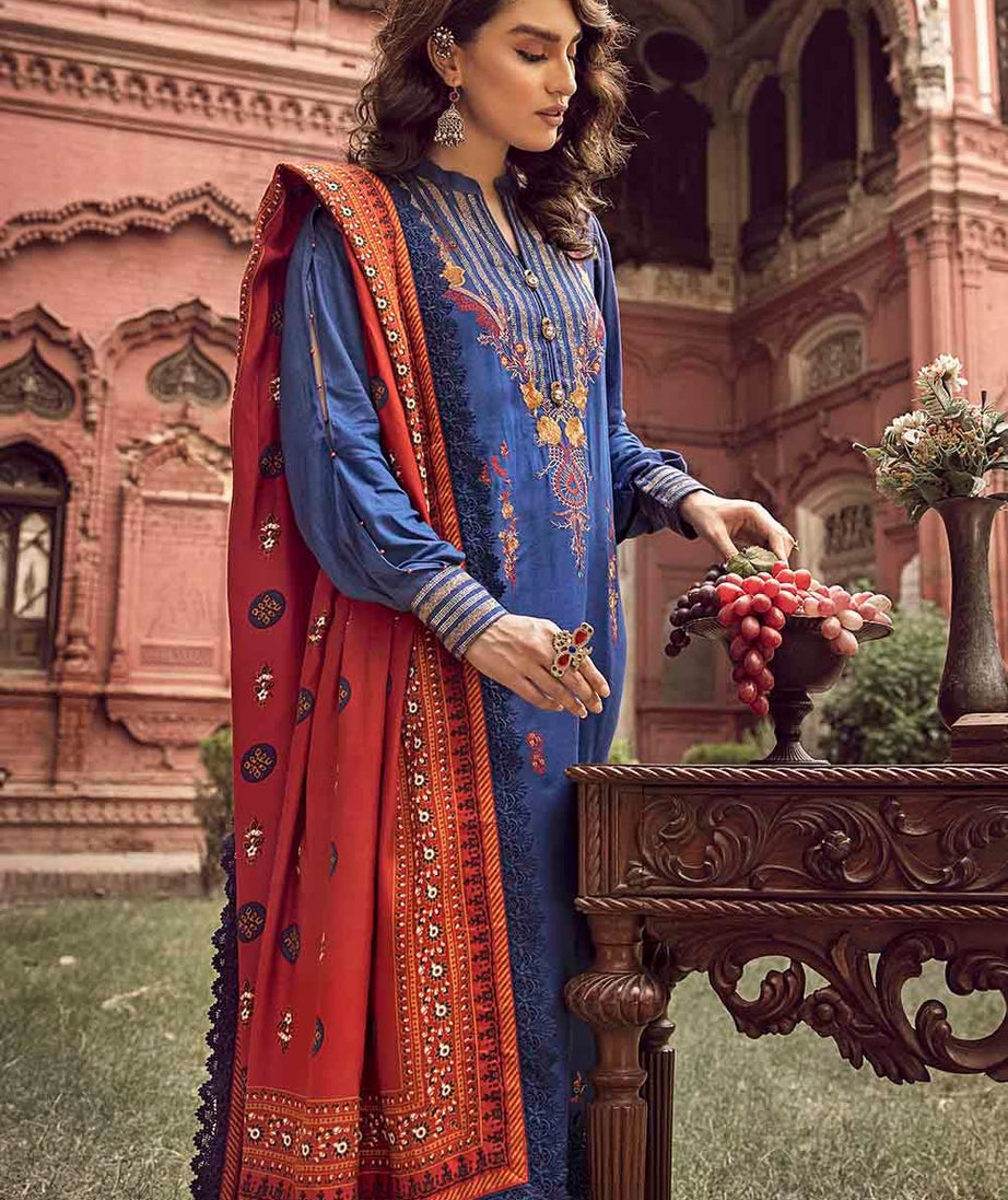 Gul Ahmed Winter Collection`22 VK#22004