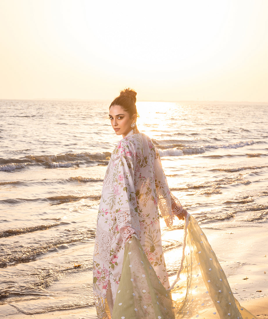 Saira Rizwan Luxury Lawn`24 (AKOYA)
