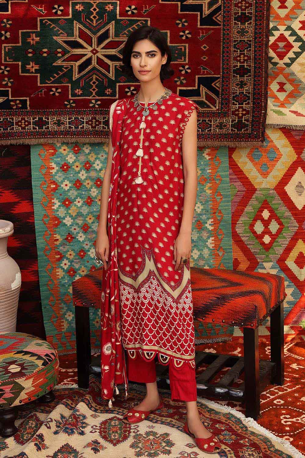 Gul Ahmed Winter Collection`22 LT#12012-B