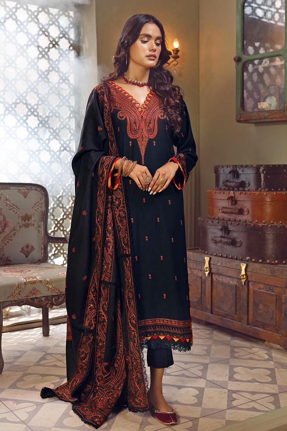 Gul Ahmed Winter Collection`22 LT#22044-A