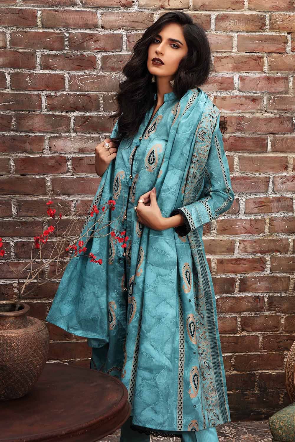 Gul Ahmed Winter Collection`21 K # 12035 A