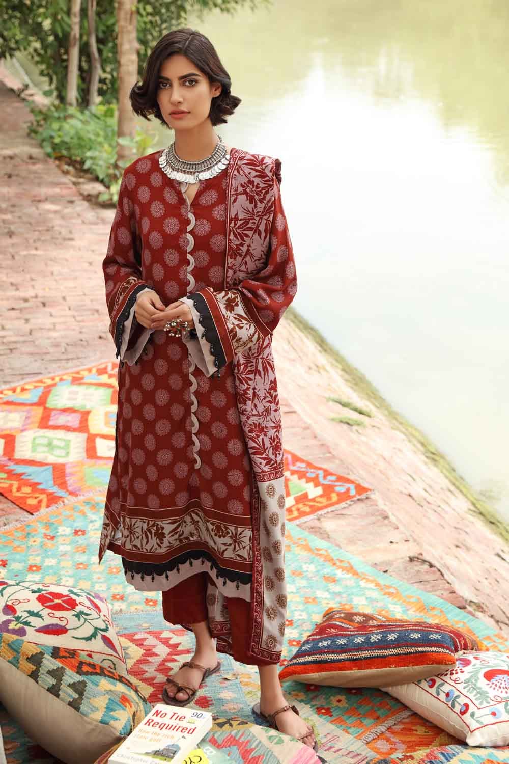 Gul Ahmed Winter Collection`21 LT # 12028 A
