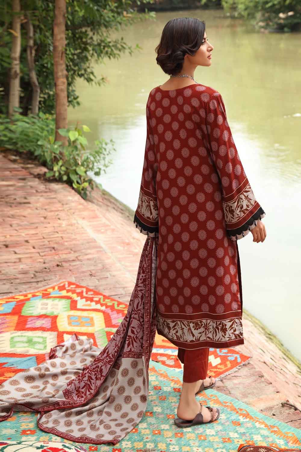 Gul Ahmed Winter Collection`21 LT # 12028 A